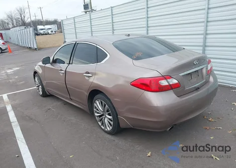 2011 Infiniti M37 из США, поврежденный, VIN JN1BY1AP3BM323850